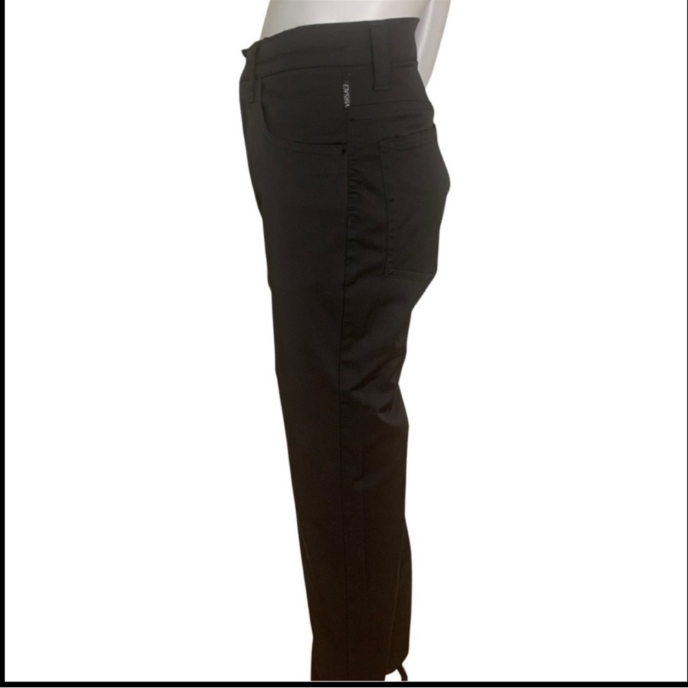 VERSACE Jeans Couture Vintage High Rise Shimmer Black Jeans - Picture 11 of 16